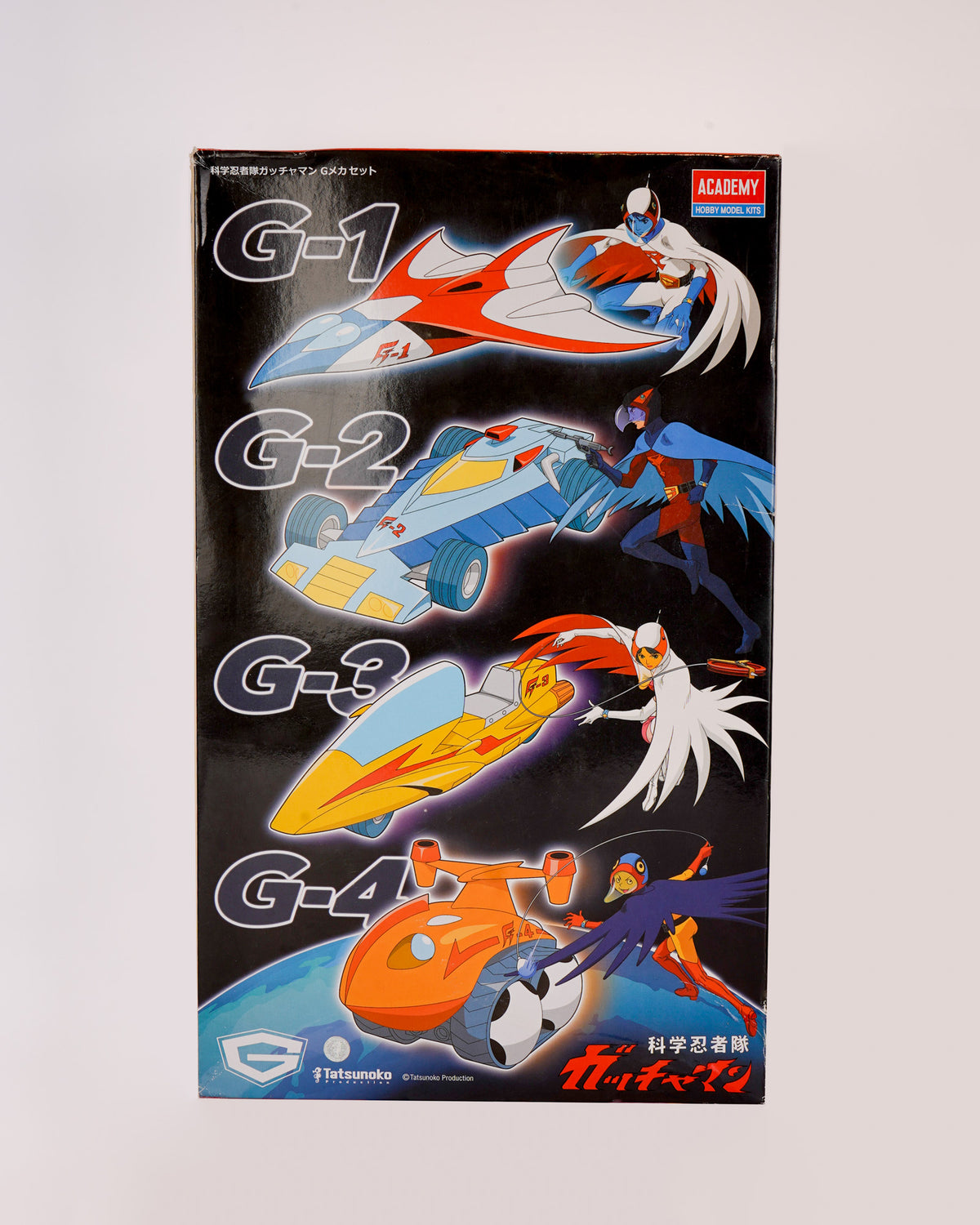Tatsunoko Academy plastic model Fuerza G1,G2,G3,G4,G5