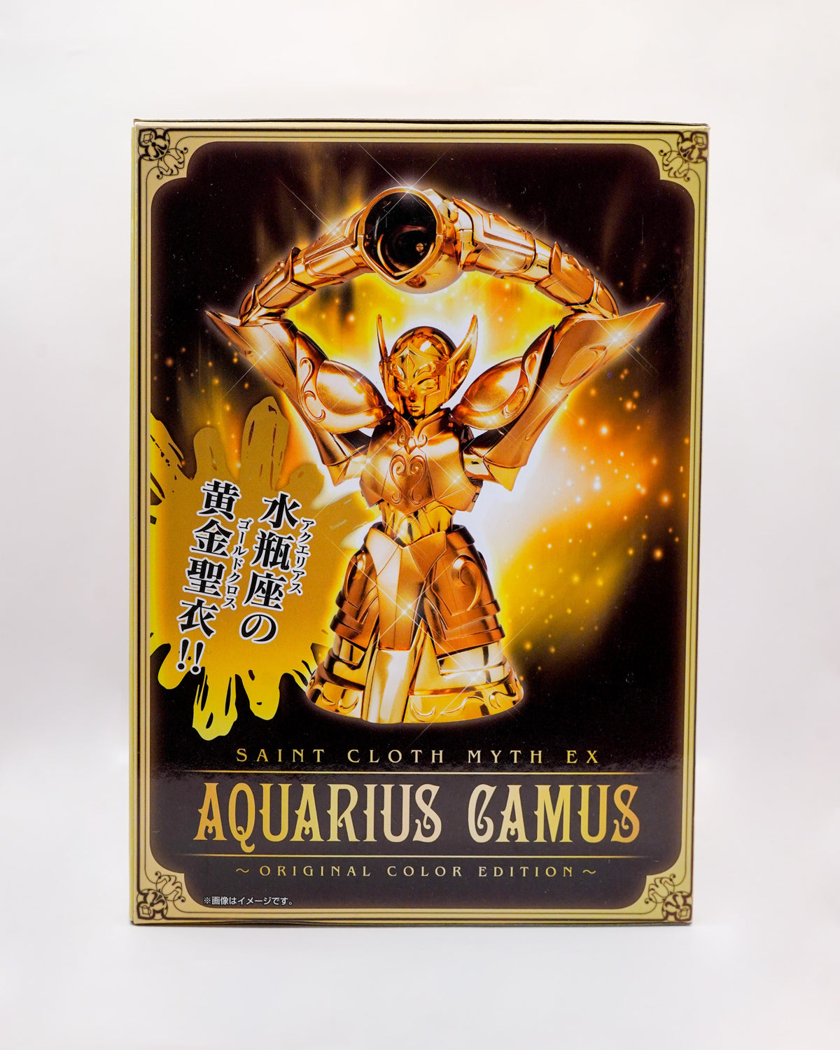 Saint Cloth Myth EX Aquarius Kamu Camus Acuario Original Color Edition