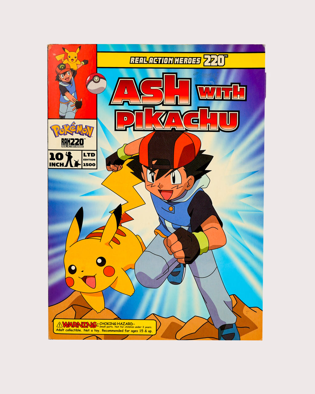 Ash with Pikachu Real Action Heroes