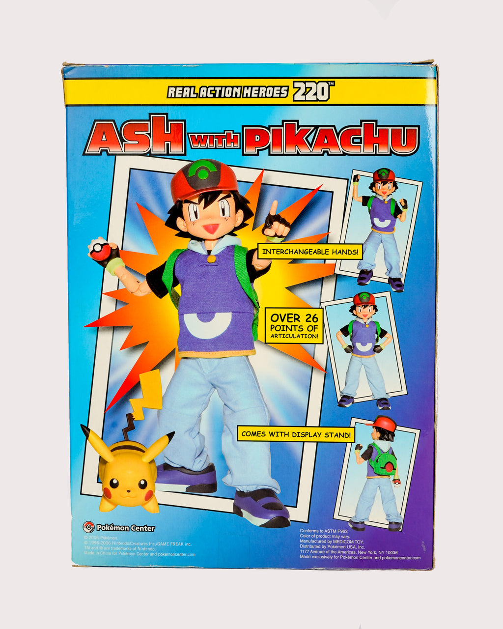 Ash with Pikachu Real Action Heroes