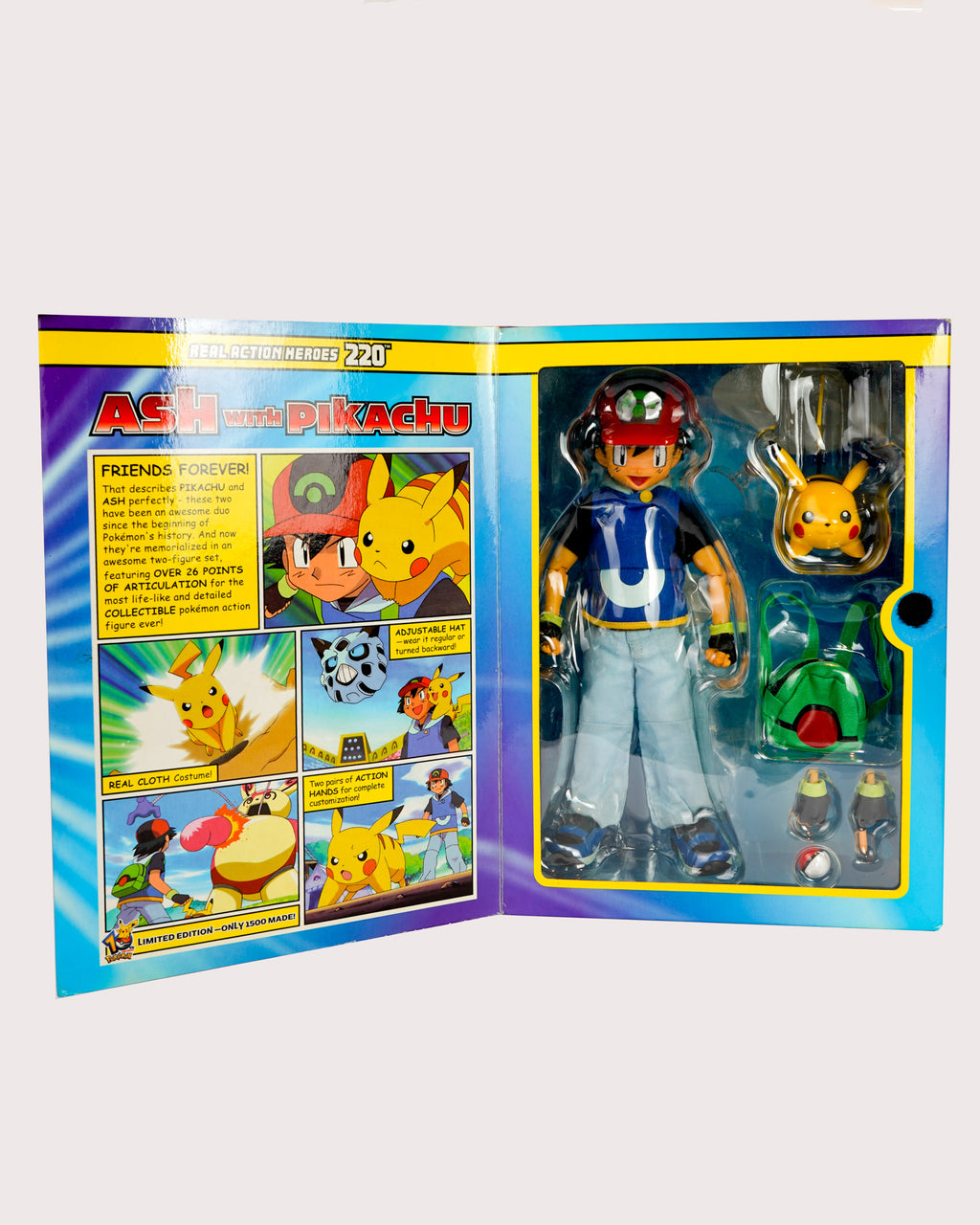 Ash with Pikachu Real Action Heroes