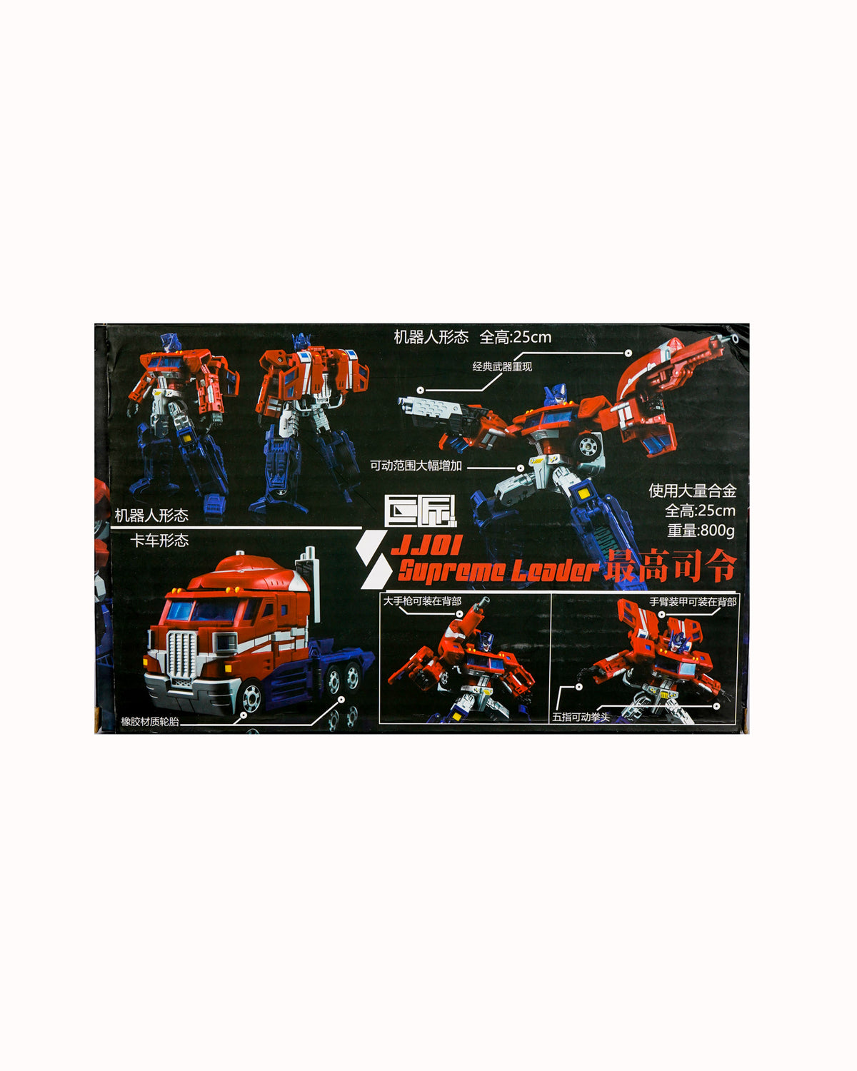 Robot Transformer Camion Azul