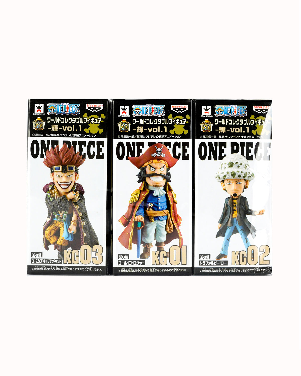 One Piece WCF Wanted Poster Series (Set de 6)