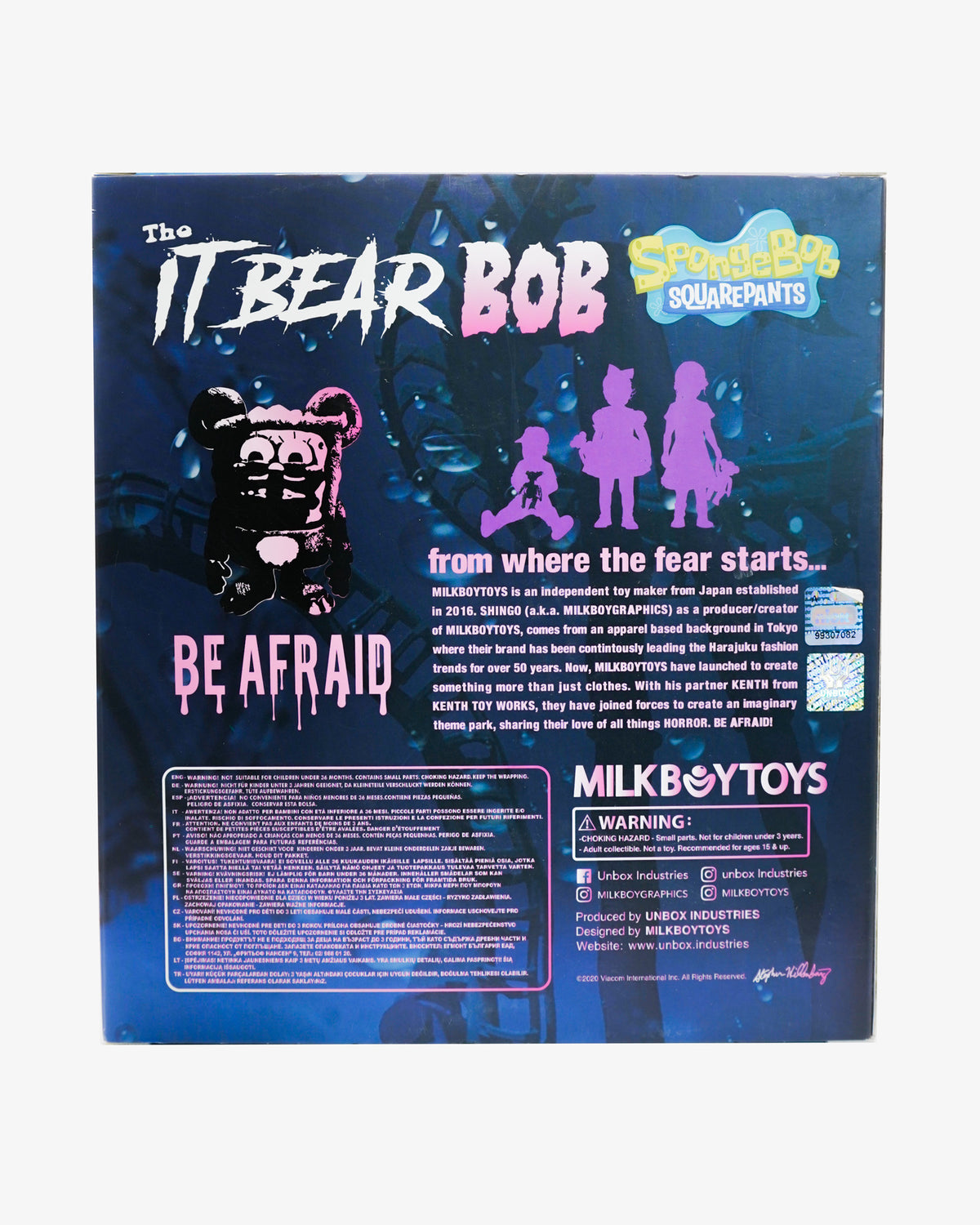 Bob Esponja The It Bear variante Rosa
