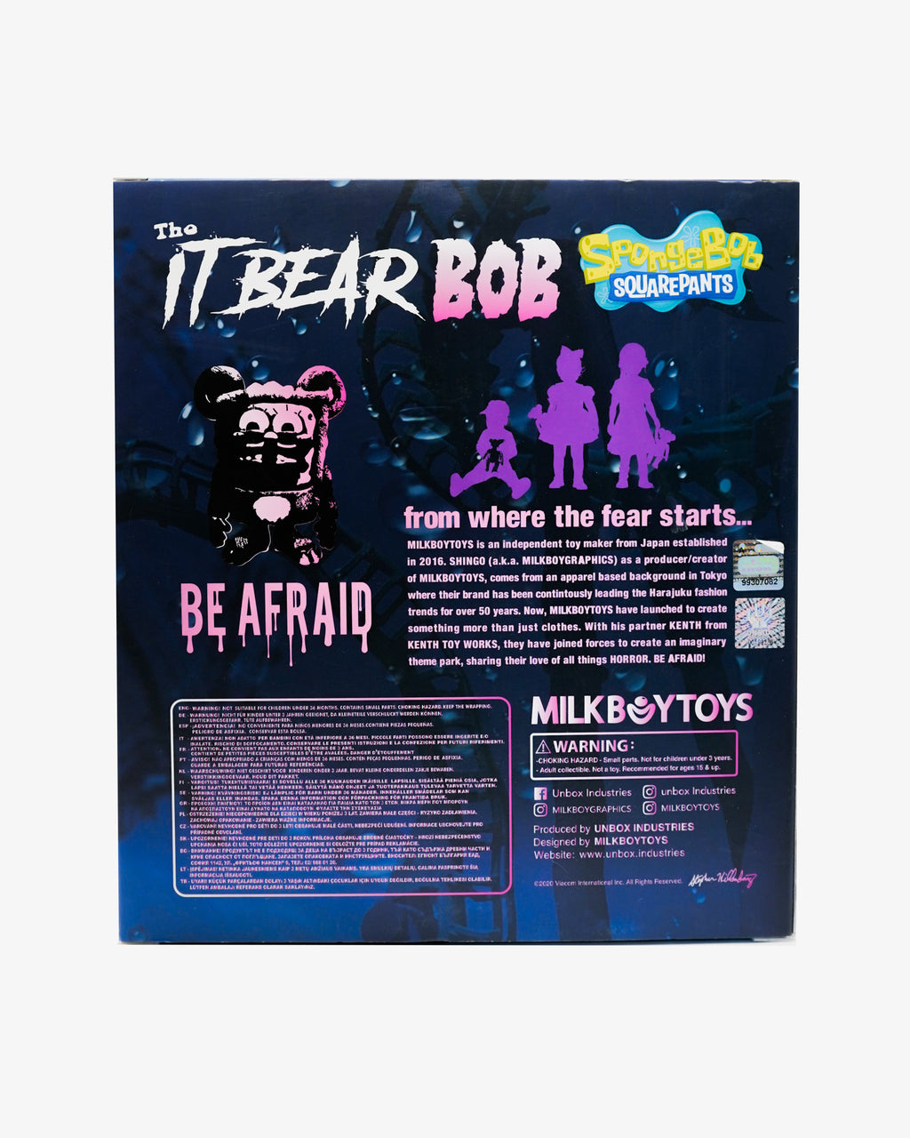 Bob Esponja The It Bear variante Azul