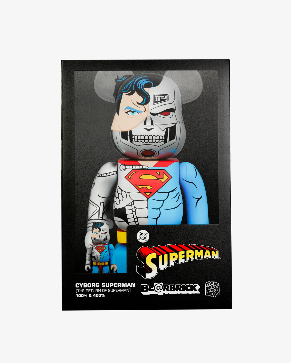 Be@rBrick Cyborg Superman 400%100%
