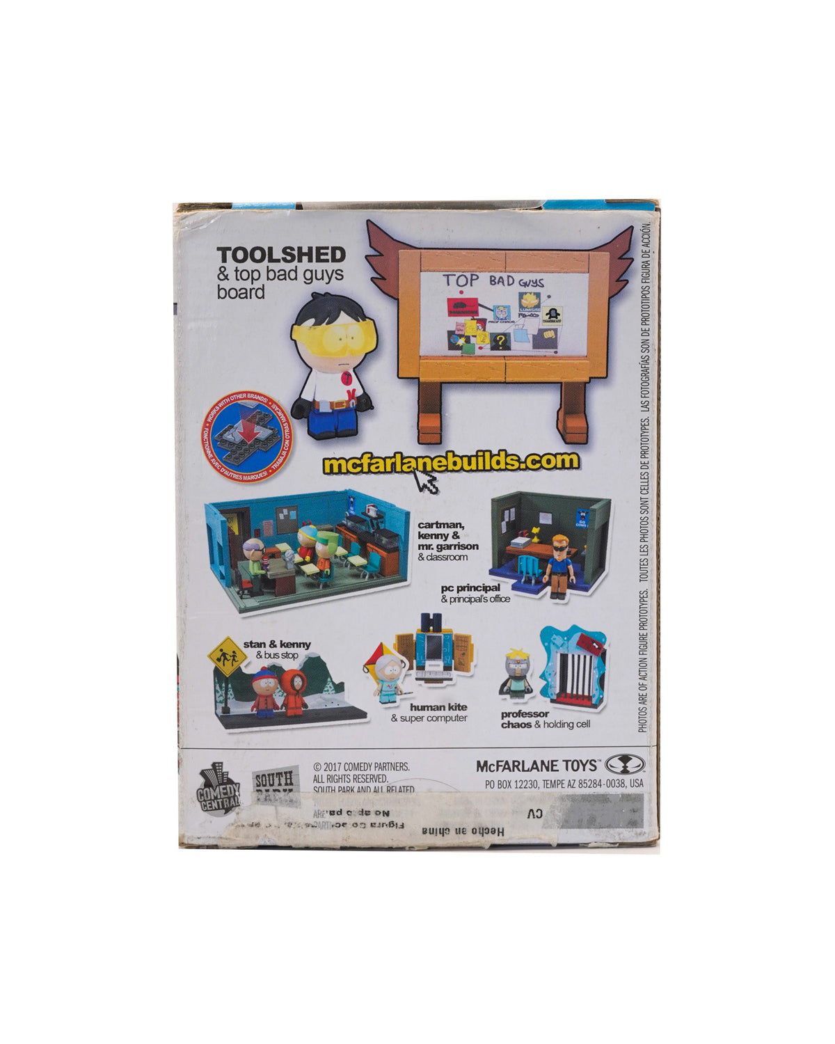 Toolshed Stan with Top Bad Guys Board