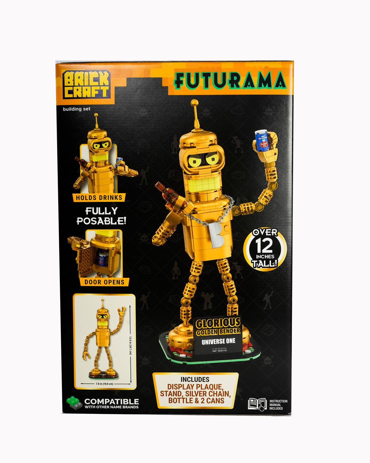 Brickcraft Futurama Glorious Golden Bender
