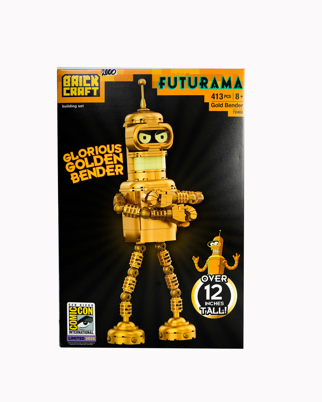 Brickcraft Futurama Glorious Golden Bender