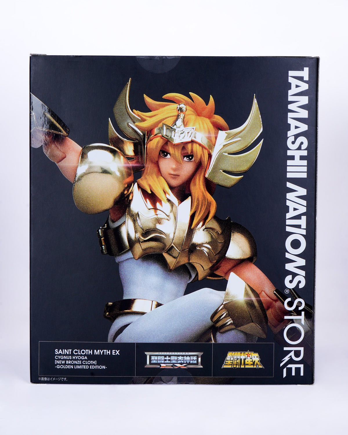 Tamashi nations Store exclusive Mythcloth Hyoga Cisne Cignus Gold version v2